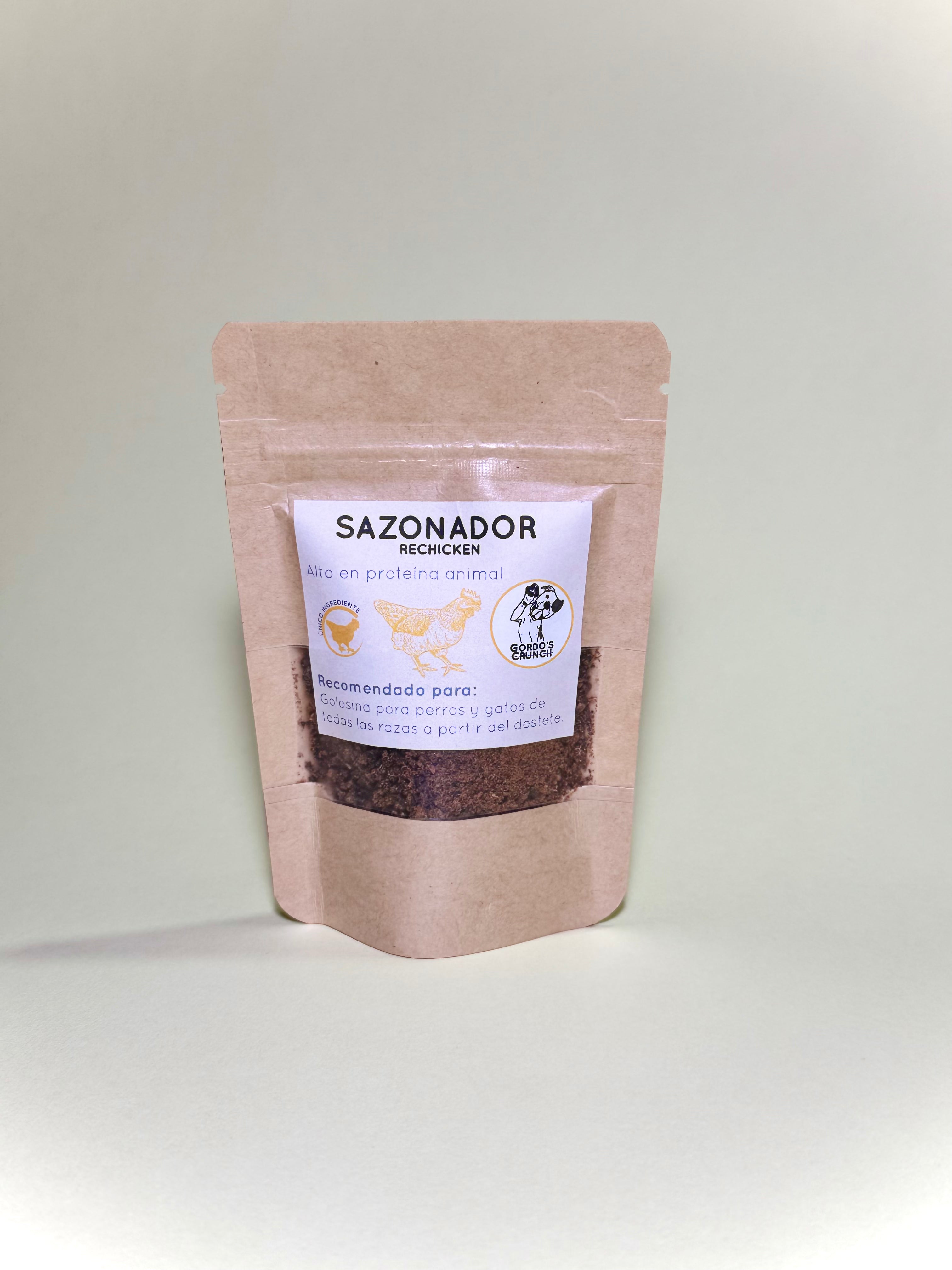 SAZONADOR DE RECHICKEN - HIGADO DE POLLO PULVERIZADO PARA MASCOTAS