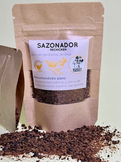 SAZONADOR DE RECHICKEN - HIGADO DE POLLO PULVERIZADO PARA MASCOTAS